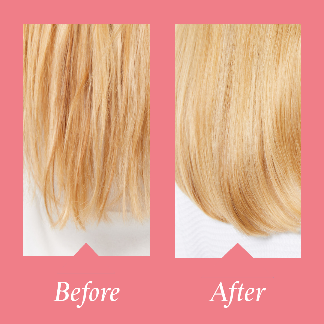 After one use of Bond Builder Split End Remedy