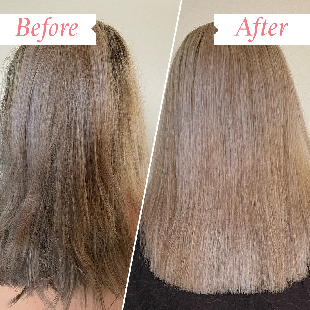 After one use of Bond Builder Restorative Oil Lipid Shield