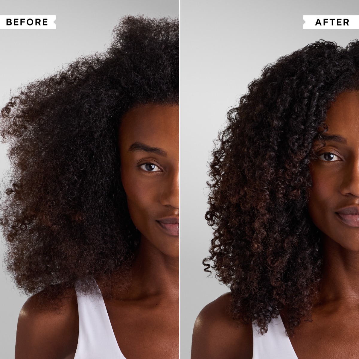 After one use of Elasticizer Extreme on Coily Hair