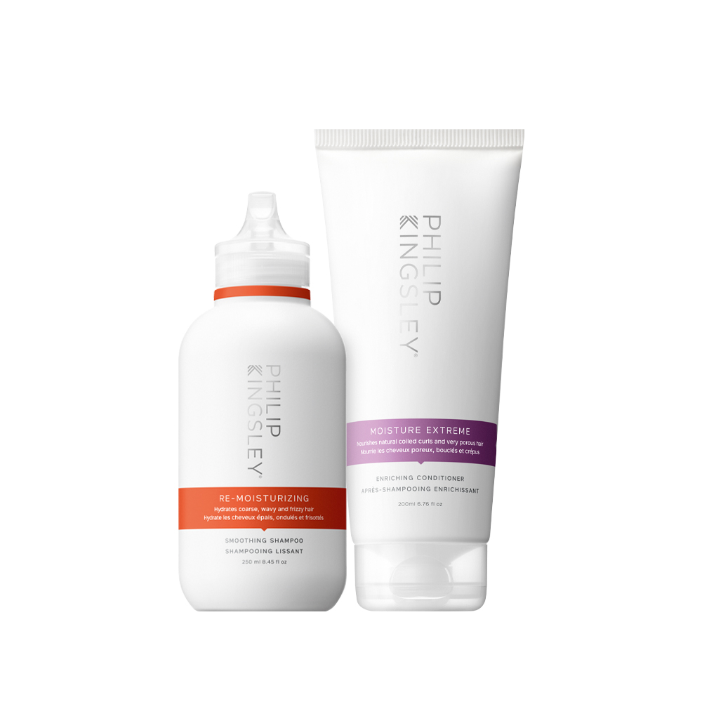 Re-Moisturizing Smoothing Shampoo & Moisture Extreme Enriching Conditioner Duo