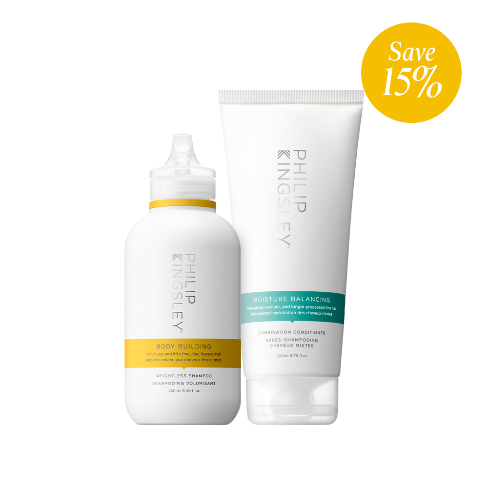 Body Building Weightless Shampoo & Moisture Balancing Combination Conditioner Duo