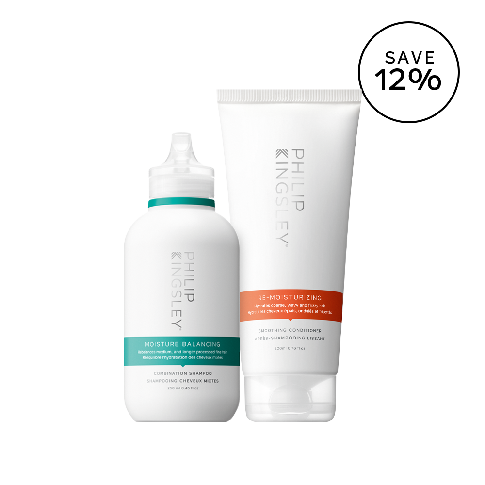 Moisture Balancing Combination Shampoo & Re-Moisturizing Smoothing Conditioner Duo