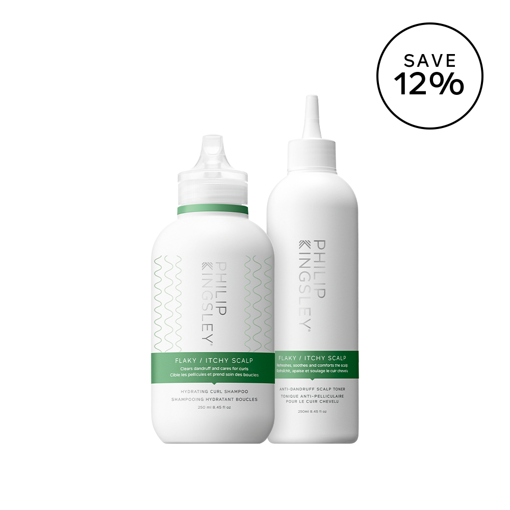 Flaky/Itchy Scalp Curl Anti-Dandruff Shampoo & Flaky/Itchy Anti-Dandruff Scalp Toner Duo