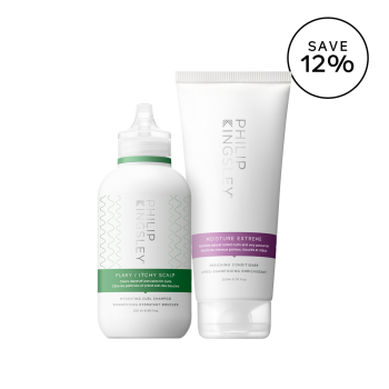 Flaky/Itchy Scalp Curl Anti-Dandruff Shampoo & Moisture Extreme Enriching Conditioner Duo