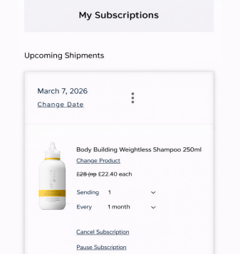 SUBSCRIPTION MANAGEMENT
