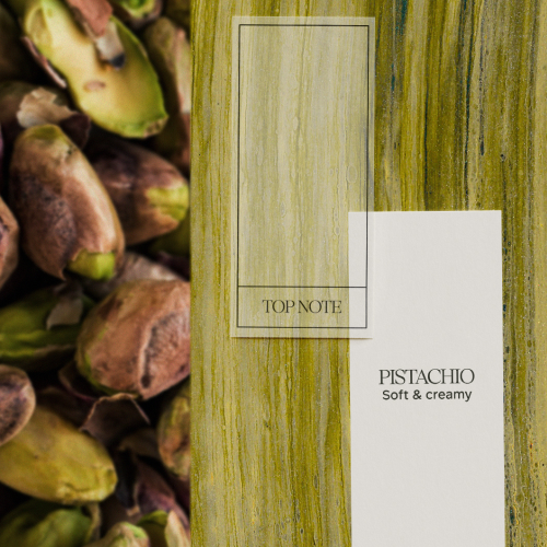 Top Note: <br> PISTACHIO